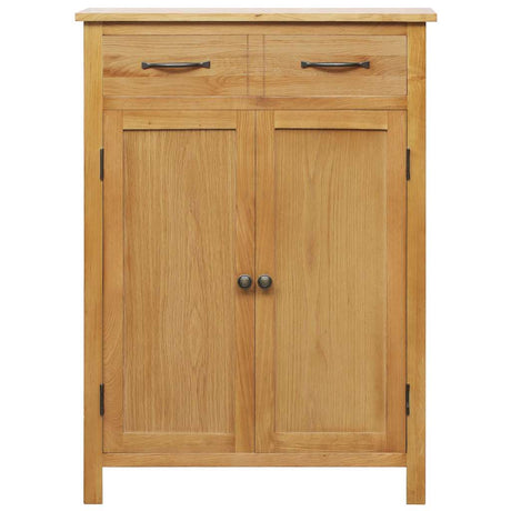 Vidaxx Schuhschrank 76x37x105 cm massive Eiche