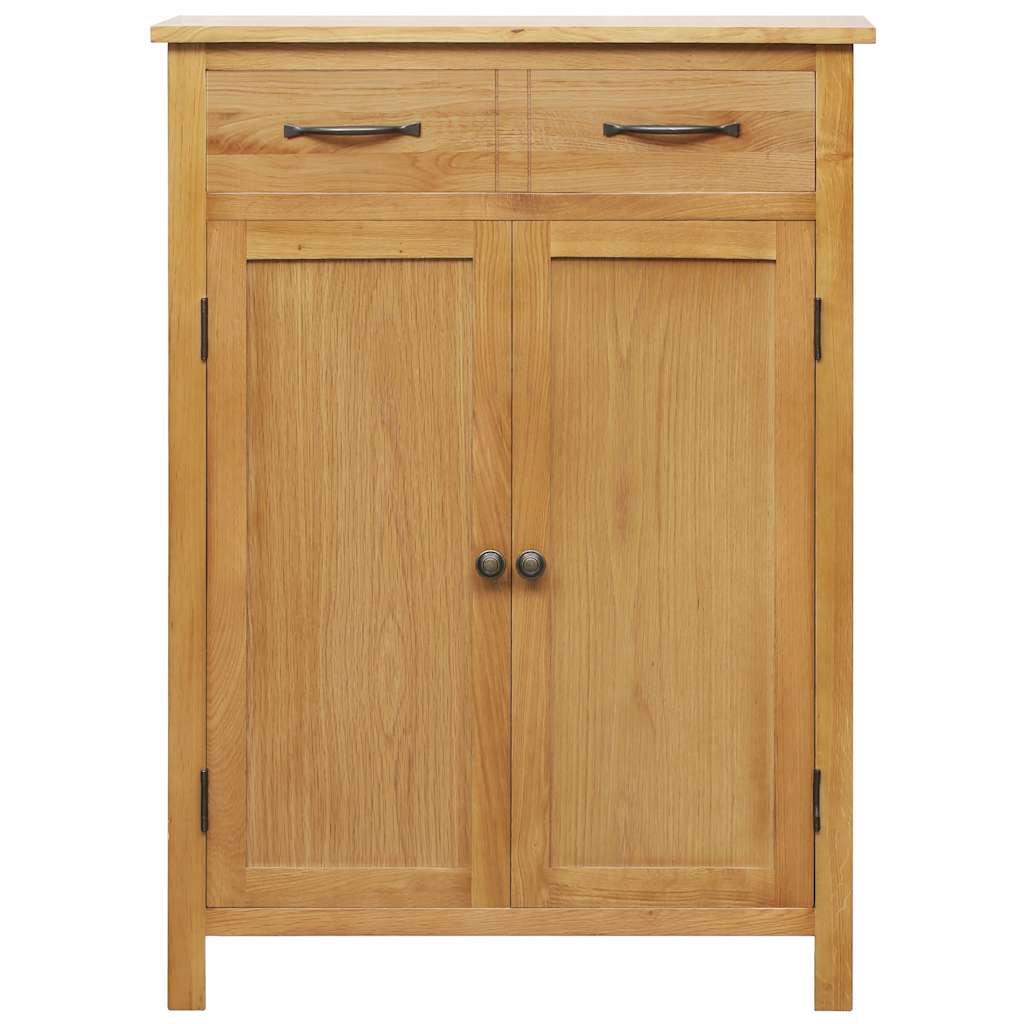 Vidaxx Schuhschrank 76x37x105 cm massive Eiche