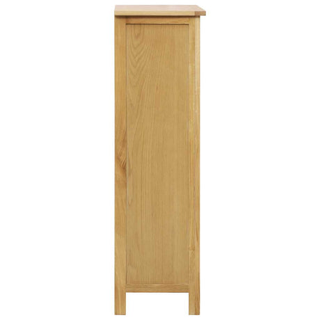 Vidaxx Schuhschrank 76x37x105 cm massive Eiche