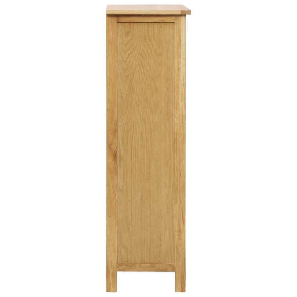 Vidaxx Schuhschrank 76x37x105 cm massive Eiche