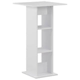 Vidaxl bartafel 60x60x110 cm wit
