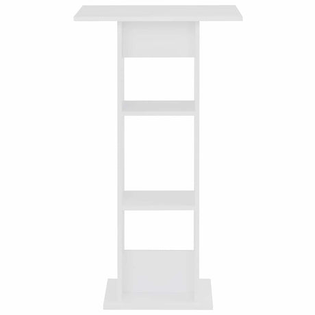 Vidaxl bartafel 60x60x110 cm wit