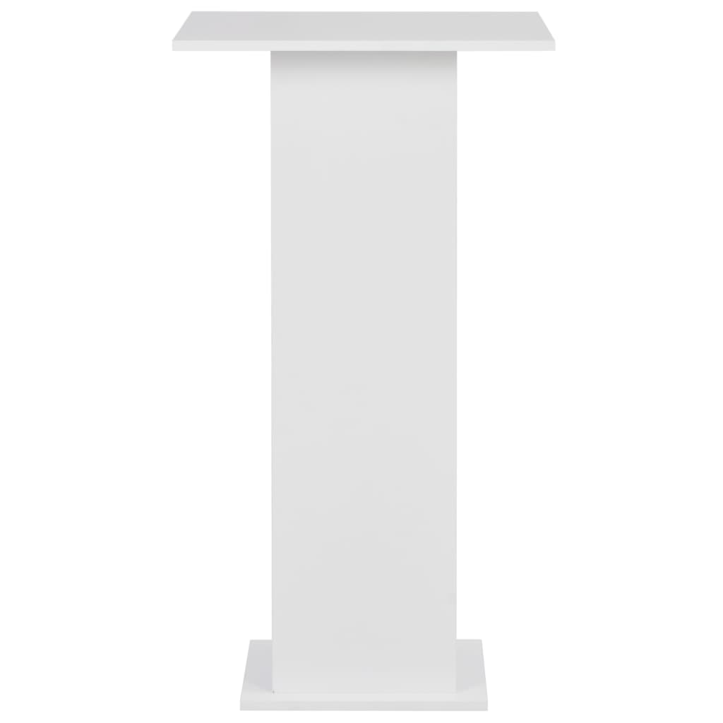 Vidaxl bartafel 60x60x110 cm wit
