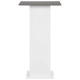 Vidaxl bartafel 60x60x110 cm wit en antracietgrijs