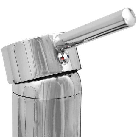 VidaXL Badezimmer-Mischbatterie 2 Stk. Chrom