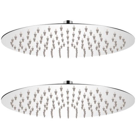 Vidaxl Regenduschkopf 2 Sts rund 30 cm Edelstahl
