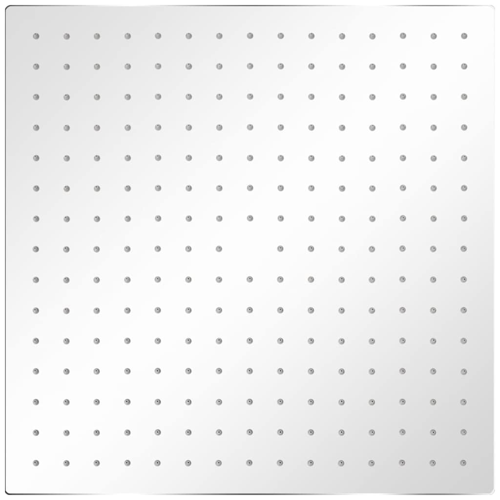 Vidaxx Regenduschkopf 2 Stück 40x40 cm Edelstahl
