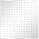 Vidaxx Regenduschkopf 2 Stück 40x40 cm Edelstahl