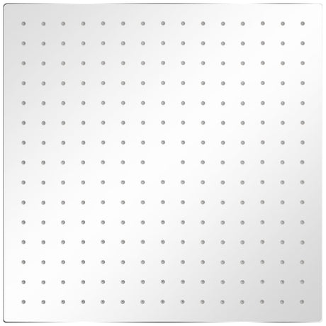 Vidaxl Regenduschkopf 2 ST 40x40 cm Edelstahl