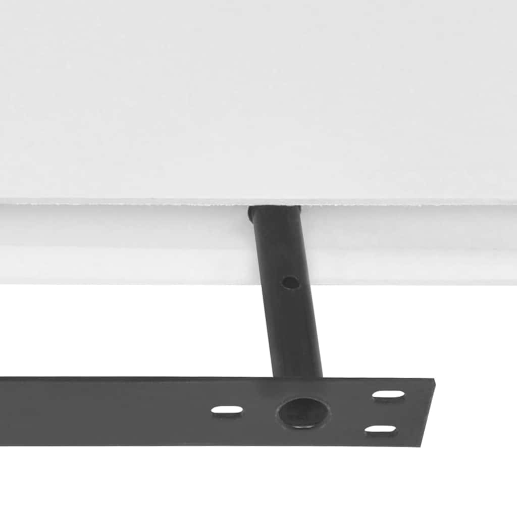 Vidaxl wandplanken 4 st 100 cm wit