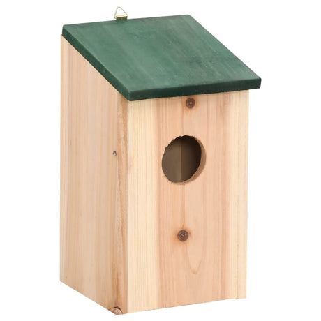 Vidaxl Vogelhäuser 8 Stcs 12x12x22 cm Holz