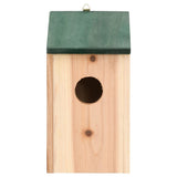 Vidaxl Vogelhäuser 8 Stcs 12x12x22 cm Holz