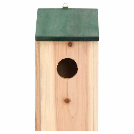 VidaXL Vogelhäuschen 8 Stück 12x12x22 cm Holz