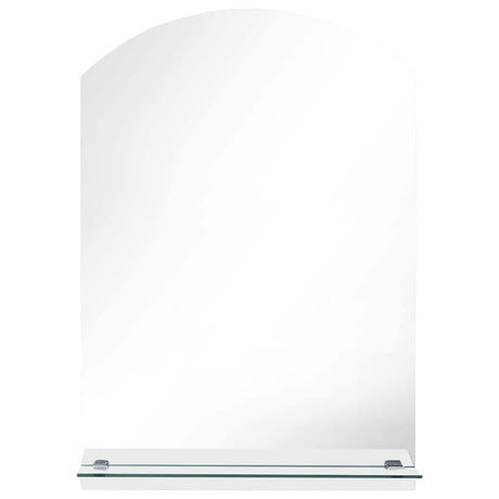 Vidaxx Wandspiegel mit Ablage 50x70 cm aus gehärtetem Glas