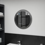 Vidaxl -Wandspiegel 50 cm getempertes Glas