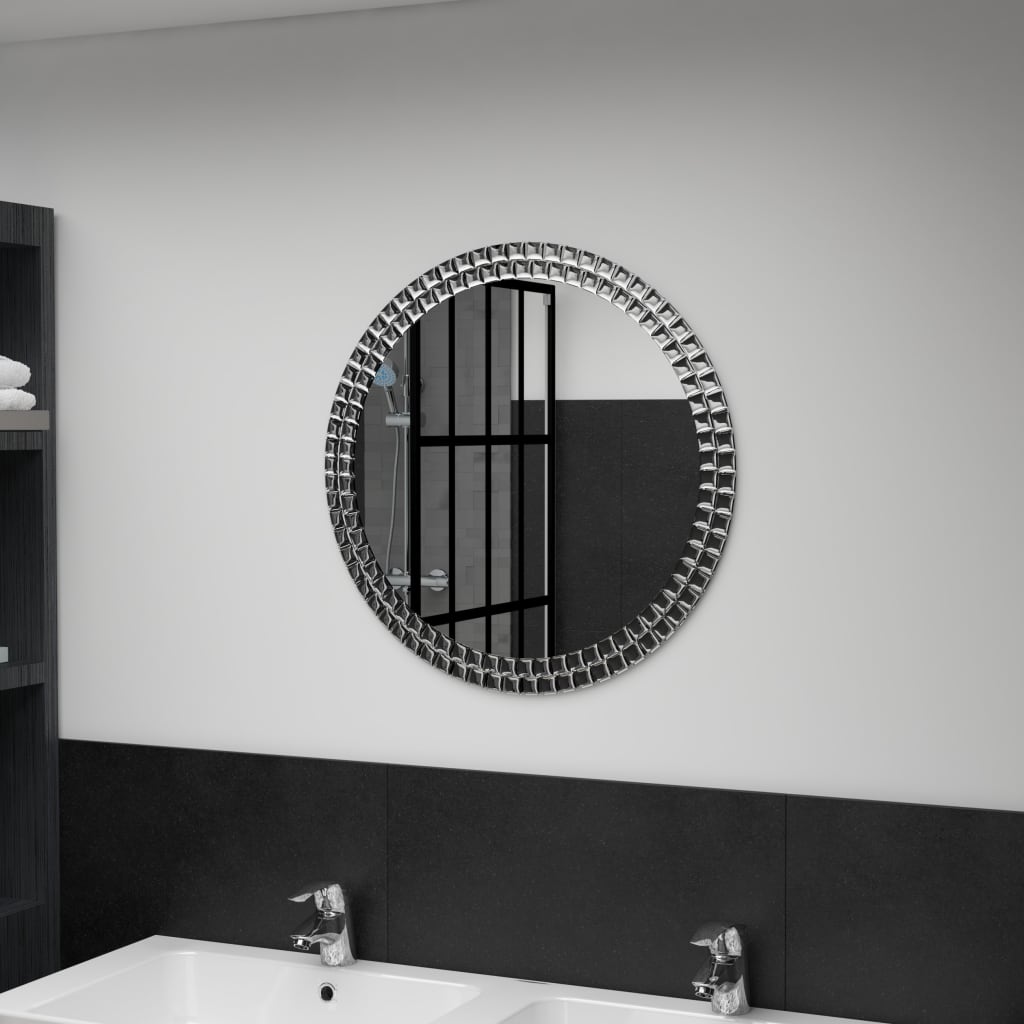 Vidaxl Wandspiegel 60 cm getempertes Glas