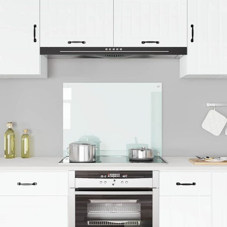 VIDAXL FRAGE SEMBORE KITCHE 80x60 cm Gebrochenes Glas weiß