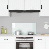 VIDAXL FRAGE SEMBORE KITCHE 90x40 cm Gebuttes Glas weiß