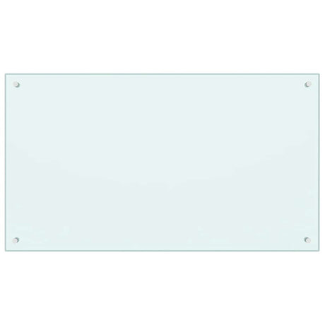 VIDAXL FRIADSBREIDE KITCHE 100x60 cm Temperiertes Glas weiß