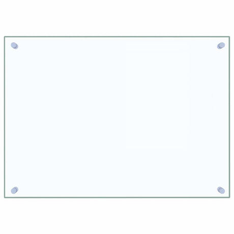 VIDAXL FRIADSEMIND KITCHE 70x50 cm gehärtetes Glas transparent