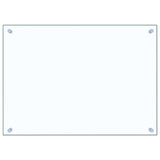VIDAXL FRIADSEMIND KITCHE 70x50 cm gehärtetes Glas transparent