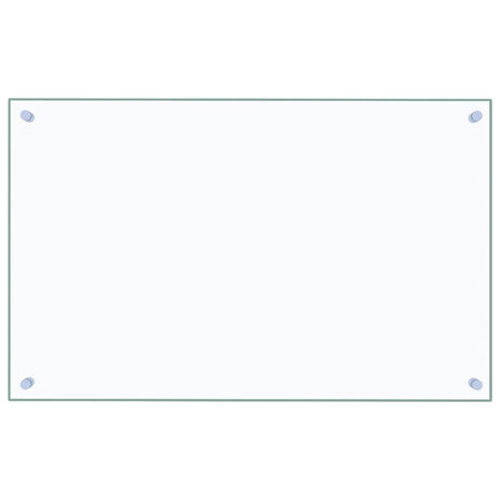 VIDAXL FRIADSEMKLEIDE KITCHE 80x50 cm gehärtetes Glas transparent