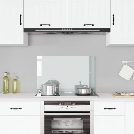 VIDAXL FRIADSEMKLEIDE KITCHE 80x50 cm gehärtetes Glas transparent