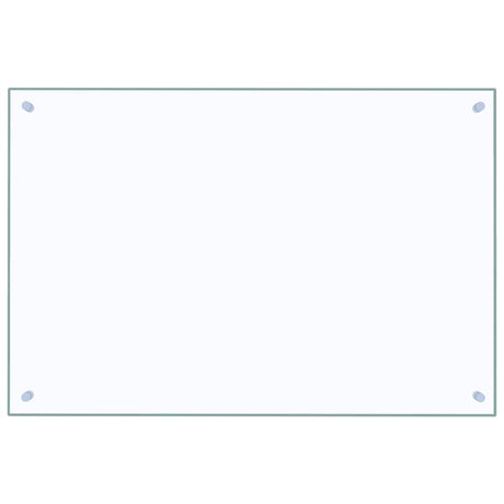VIDAXL FRAGE SERBORD KITCHE 90x60 cm Gebrochenes Glas transparent
