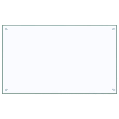 VIDAXL FRAGE SEMBORE KITCHE 100x60 cm teral glas transparent