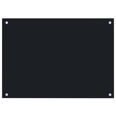 VIDAXL FRIADSEMINDE KITCHE 70x50 cm termin glaglas schwarz