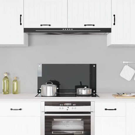 VIDAXL FRIADSEMINGEN KITCHE 80x40 cm termin Glas schwarz