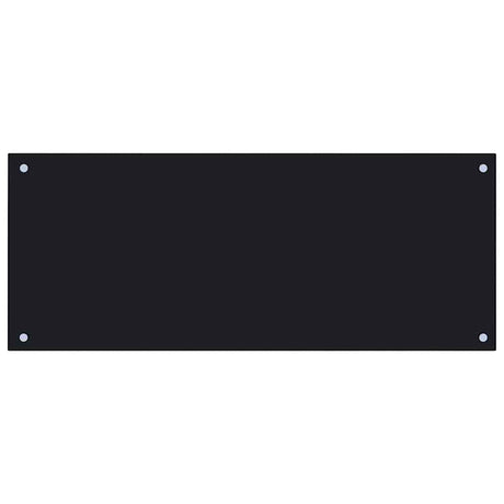 VIDAXL FRIADSEIM KITCHE 100x40 cm termin Glas schwarz