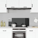 VIDAXL FRIADSEIM KITCHE 100x40 cm termin Glas schwarz