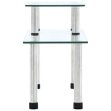 Vidaxl Kitcheny 45x16x26 cm gehärtetes Glas transparent