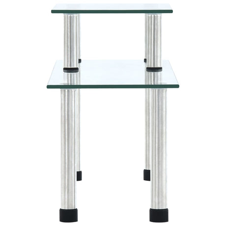 Vidaxl Kitcheny 45x16x26 cm gehärtetes Glas transparent