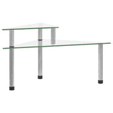 Vidaxl Keukenschap 49,5x35x19 cm gehärtetes Glas transparent