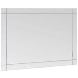 VidaXL Wandspiegel 60x40 cm Glas