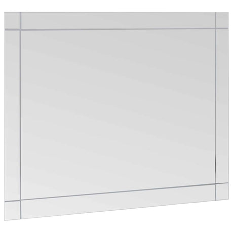 Vidaxx Wandspiegel 80x60 cm Glas