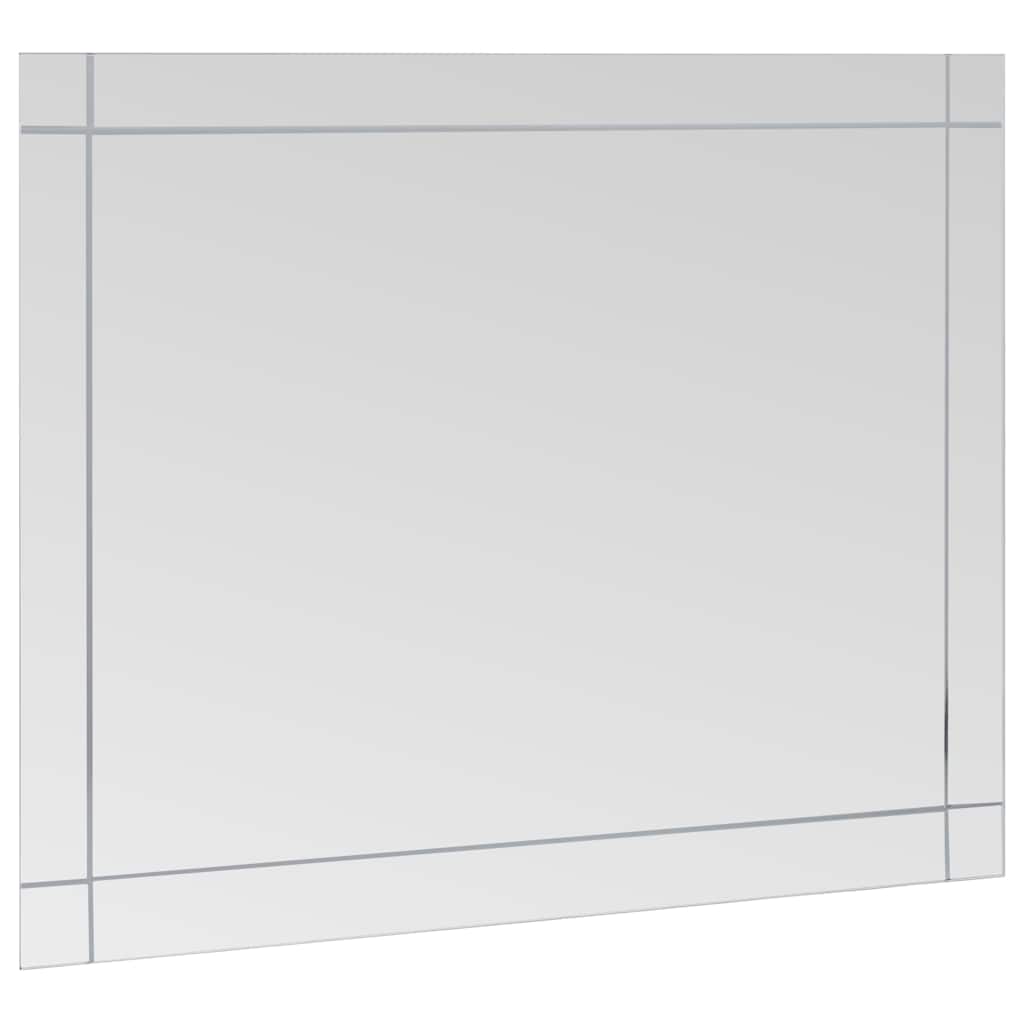 Vidaxx Wandspiegel 80x60 cm Glas