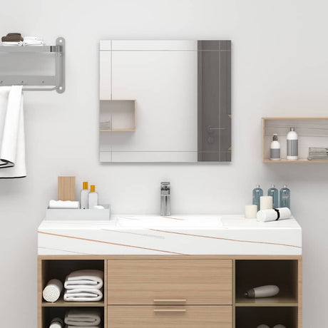 Vidaxx Wandspiegel 80x60 cm Glas