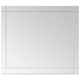 Vidaxx Wandspiegel 100x60 cm Glas