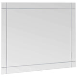 Vidaxx Wandspiegel 100x60 cm Glas