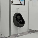 Vidaxl Wallurinoir mit Spulenventilkeramikschwarz