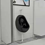 Vidaxl Wallurinoir mit Spulenventilkeramikschwarz