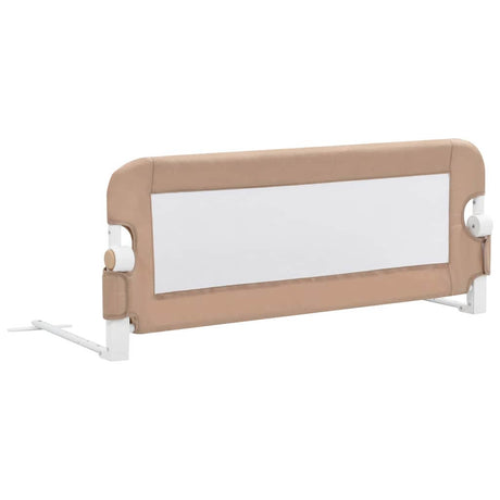 VIDAXL -BED -Diagramm Kleinkind 102x42 cm Polyester Taupe