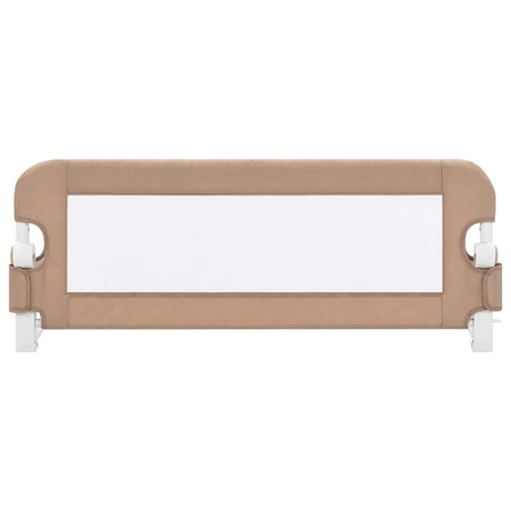 VIDAXL -BED -Diagramm Kleinkind 102x42 cm Polyester Taupe