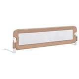 VIDAXL -BET -Diagramm Kleinkind 150 x 42 cm Polyester Taupe