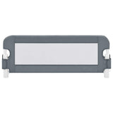 VIDAXL -BED -Diagramm Kleinkind 102x42 cm Polyestergrau