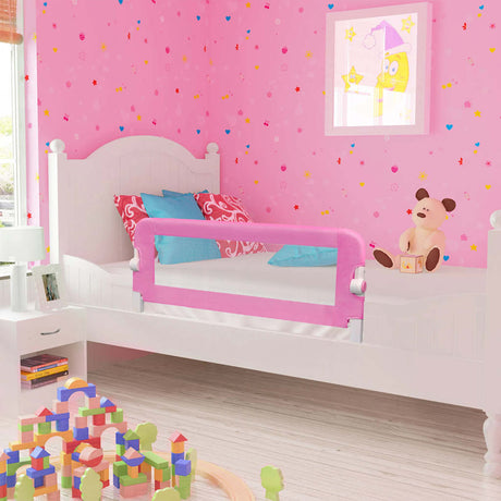 VIDAXL -BED -Diagramm Kleinkind 120 x 42 cm Polyesterrosa