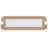 VIDAXL -BET -Diagramm Kleinkind 120 x 42 cm Polyester Taupe